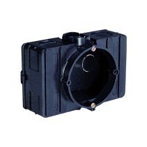 Doză sub tencuială cu compartimente laterale pentru conexiuni si aparataj Kaiser 1069-02