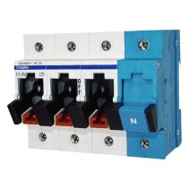 Separator general trifazat cu fuzibile 3+N  D01 sau D02 max.63A , Dopeke 09980105