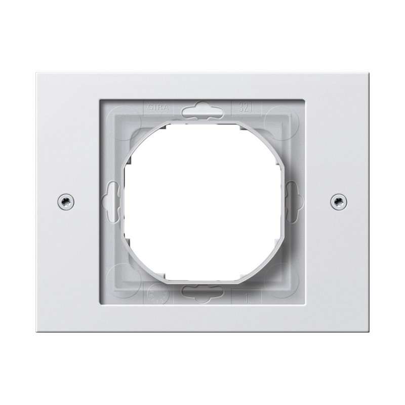 Ramă Gira 021166 simplă seria TX 44 , IP44 pentru prize si aparataj exterior incasabil