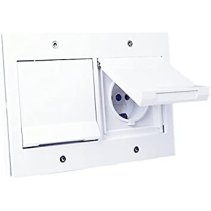 Prize schuko de exterior încastrate completă IP44 alb pur cu capac Gira TX44 16A 230V