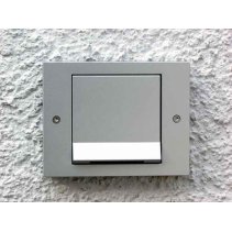 Priză schuko de exterior încastrate completă IP44 aluminiu cu capac Gira TX44 16A 230V