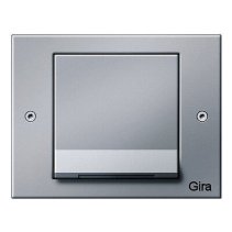 Priză schuko de exterior încastrate completă IP44 aluminiu cu capac Gira TX44 16A 230V