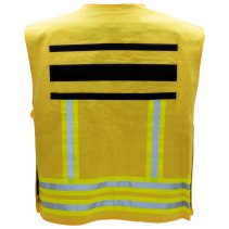 Vestă Reflectorizantă , vestă de lucru si intervenție marime universală S-XL din 100% bumbac