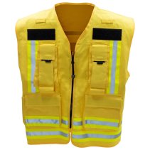 Vestă Reflectorizantă , vestă de lucru si intervenție marime universală S-XL din 100% bumbac