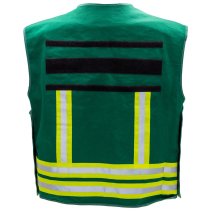 Vestă Reflectorizantă , vestă de lucru si intervenție marime universală S-XL din 100% bumbac