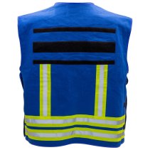Vestă Reflectorizantă , vestă de lucru si intervenție marime universală S-XL din 100% bumbac