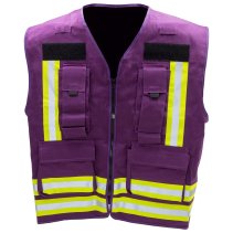 Vestă Reflectorizantă , vestă de lucru si intervenție marime universală S-XL din 100% bumbac