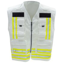 Vestă Reflectorizantă , vestă de lucru si intervenție marime universală S-XL din 100% bumbac