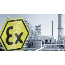 Lanterna portabilă de mana pentru zone explozive ATEX  EX7