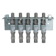 Protecție la supratensiune tip 3 și legare la pământ a cablurilor Coaxiale  x5 cu mufe F