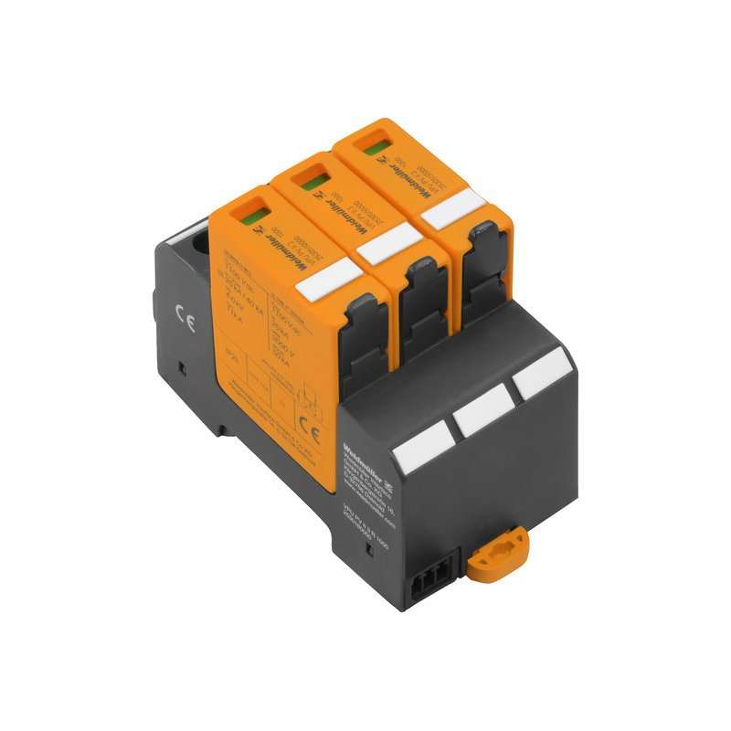 Descărcător  protecție supratensiune pentru fotovoltaice (panouri solare) 1000VDC 2 poli tip 2