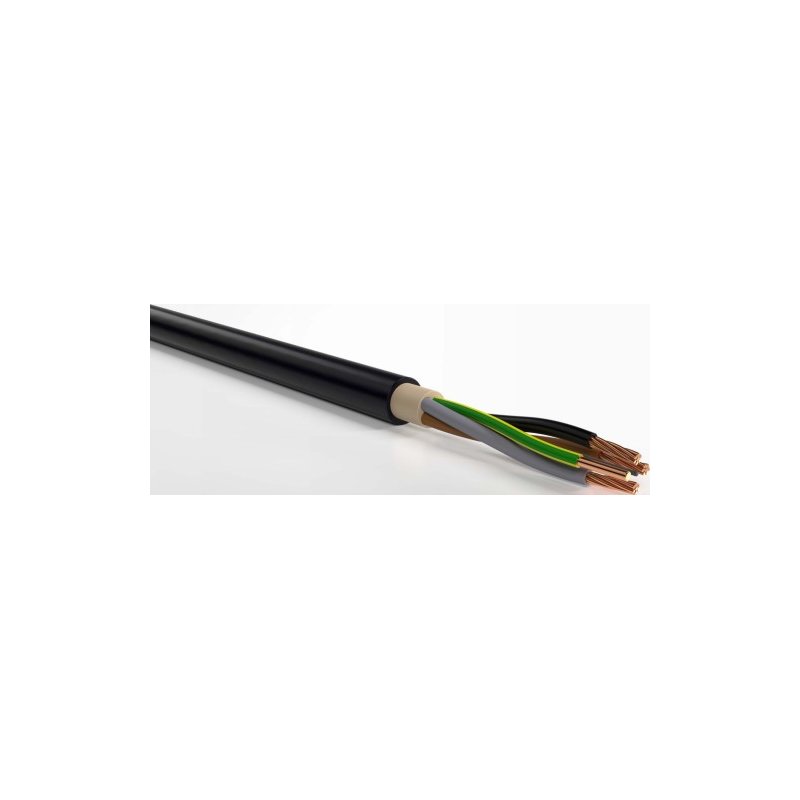 Cablu fara halogen N2XH-J (B2ca) 5x1,5mm2 cu rezistenta marita la propagarea flacarii pozare Lemn si alte materiale inflamabile