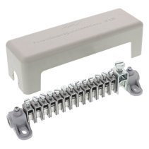 Bara de echipotentializare principala tip R15 versiunea C  din alama ,13x25mm2 + 1x90mm2 , Dehn & Sohne  conf. SR  EN 62561-1