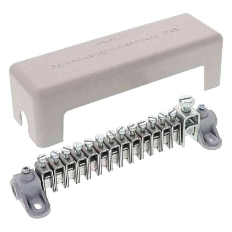 Bara de echipotentializare principala tip R15 versiunea C  din alama ,13x25mm2 + 1x90mm2 , Dehn & Sohne  conf. SR  EN 62561-1