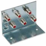 Bara de echipotentializare a cablurilor multimedia coaxial 6x EW6