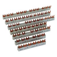 Bus bar Eaton 215660 , 3 faze  (trifazat )  EVG Euro-Vario 12 module cu pin N lipsa pentru RCCB 4 poli + 8