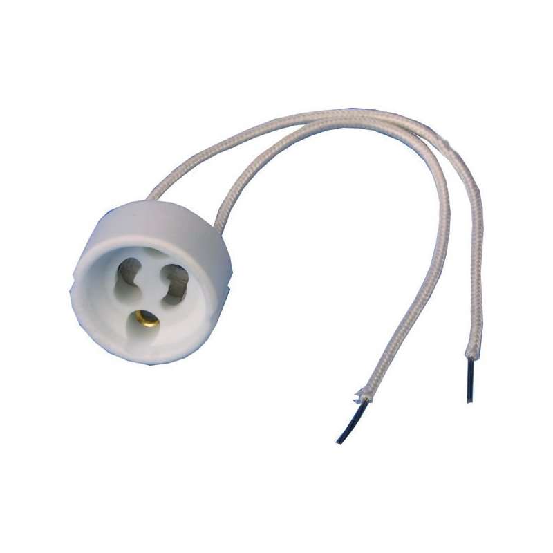 Fasung GU10 cu cablu conectare pentru spoturi si alte becuri GU10 , Mlight