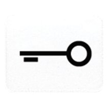 Simbol pentru capacul KO ST550 simbol Cheie