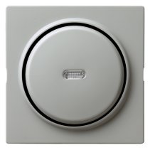 Capa pentru intreruptoare si taste cu vizeta LED Gira S-Color gri 029042