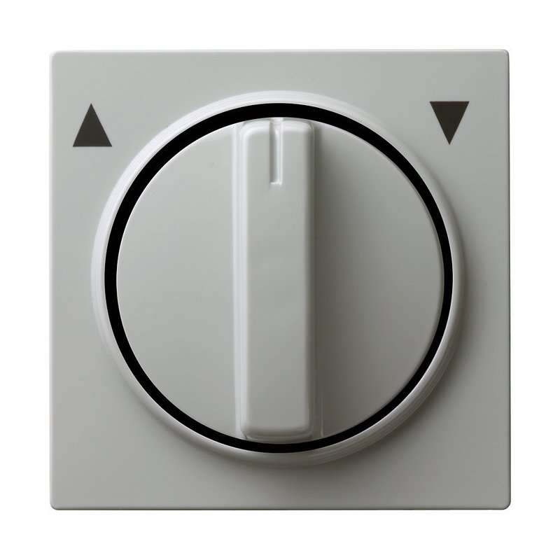 Capa pentru intreruptoare sau taste jaluzele cu sageti, Gira S-Color gri 066642