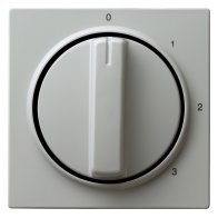 Capa pentru comutator 3 trepte, Gira S-Color gri 066942