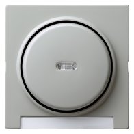 Capa pentru comutator cu fereastra si vizeta LED, Gira S-Color gri 067042