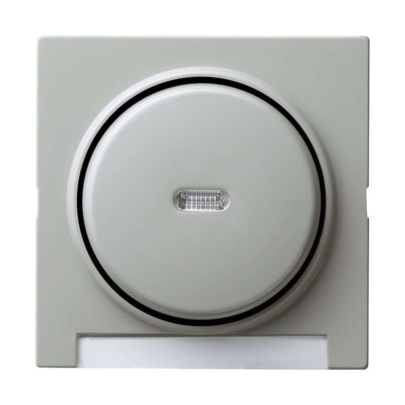 Capa pentru comutator cu fereastra si vizeta LED, Gira S-Color gri 067042