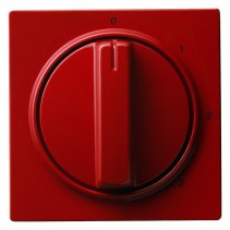 Capa pentru comutator 3 trepte, Gira S-Color rosu 066943