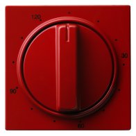 Capa pentru releu de timp 120 de minute, Gira S-Color rosu 064243