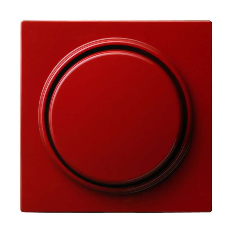 Capa pentru variatoare dimabile rotative Gira S-Color rosu 065043