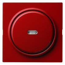 Capa pentru intreruptoare si taste cu vizeta LED Gira S-Color rosu 029043