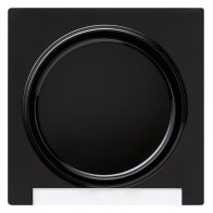 Capa pentru intreruptoare si taste cu camp de scriere Gira S-Color negru 029947
