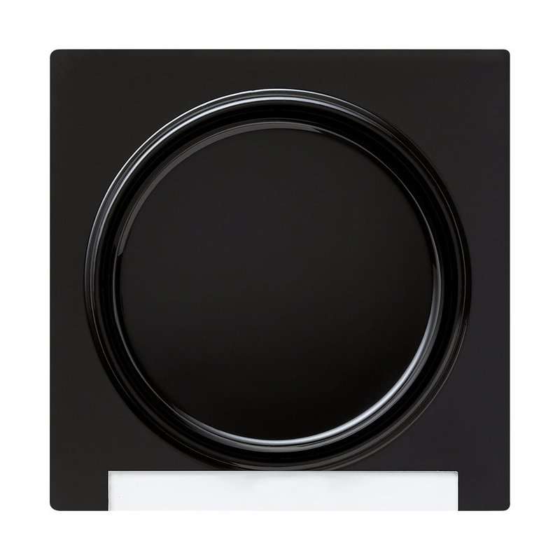 Capa pentru intreruptoare si taste cu camp de scriere Gira S-Color negru 029947