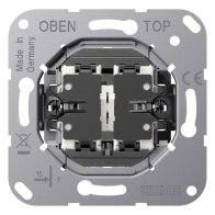 Întreruptor dublu basculant cu 2 Led, 10 A/250V, serie LS1912 , Jung K505EU5
