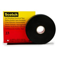 Bandă izolatoare  pentru medie tensiune 69kV din cuciuc auto adeziva 19mmx9,15mx0,75mm