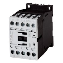 Eaton 276565 Contactor de putere, 3 poli, 400 V 3 kW, 1 NO, 24 V DC, DC