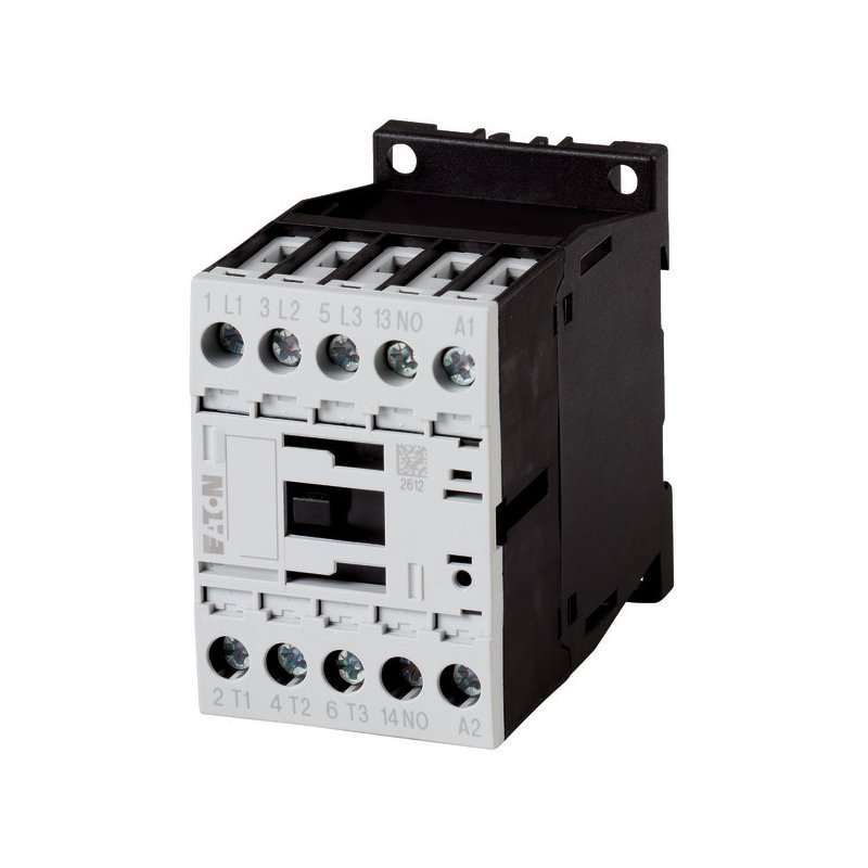 Eaton 276565 Contactor de putere, 3 poli, 400 V 3 kW, 1 NO, 24 V DC, DC
