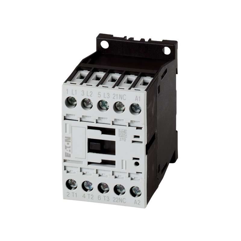 Eaton 276600 Contactor de putere, 3 poli, 400 V 3 kW, 1 NC, 24 V DC, DC