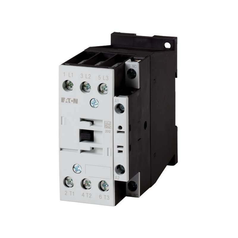 Eaton 277132, DILM25-10 Contactor de putere 11kW , 3 poli, 400 V , 1 NC, 230V AC