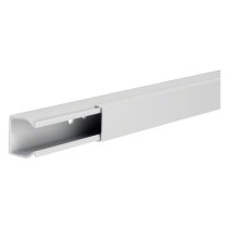 Canal cablu alb Hager LF 200 cm x 15 mm x 15mm din PVC