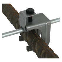 Clemă pentru conectare platbandă 30-40mm sau conductor de armătura pentru priza de pământ naturală , DEHN 308036