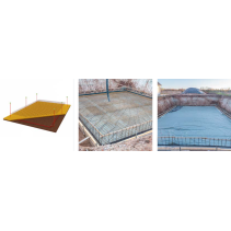 Punct fix de împământare conform SR EN 62561-1 tip M M10/M12 StSt (V4A) cu axă de conectare Ol/Zn și barieră de apă, Dehn 478051