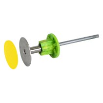 Punct fix de împământare conform SR EN 62561-1 tip M M10/M12 StSt (V4A) cu axă de conectare Ol/Zn și barieră de apă, Dehn 478051