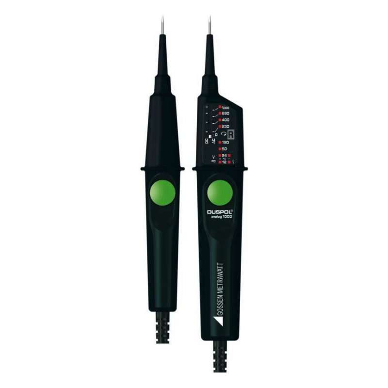 Tester tensiune  si continuitate si verificare RCD analog , Gossen Metrawatt M611D