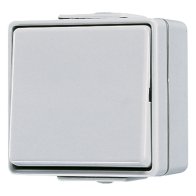 Intrerupator universal cap scara  cu carcasa aparenta IP44  WG600 , Jung 606W