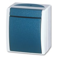 Intrerupator universal cap scara in carcasa IP44  ABB , Busch-Jaeger Ocean  2601/6W-53