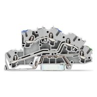 Clema etajata WAGO  2003-7646 , 0,25-2,5qmm seria 2003 N/L/PE, TS35 clemă cu arc gri