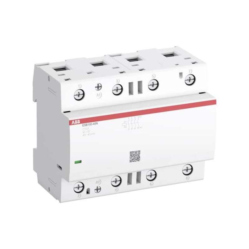 Contactor trifazat ABB  ESB100-40-N, 4NO, 4-polii  curent 100A IP20 AC/DC