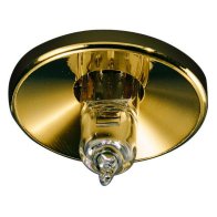 Spot punct Halogen LV max. 20W auriu 1G4 QT9 IP20 , cer cu stele