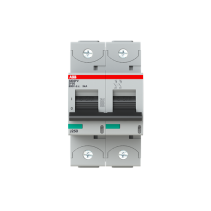 Siguranță separator fotovoltaice HCB ABB S802PV-SP50 800V DC 50A 2 poli
